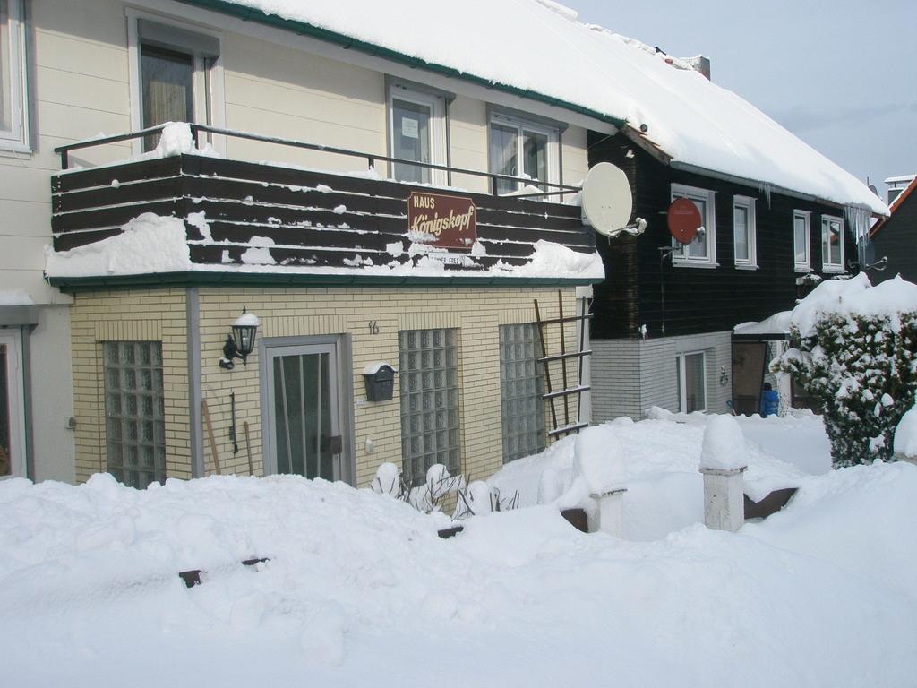 Harzpension Haus Königskopf Braunlage Exteriör bild