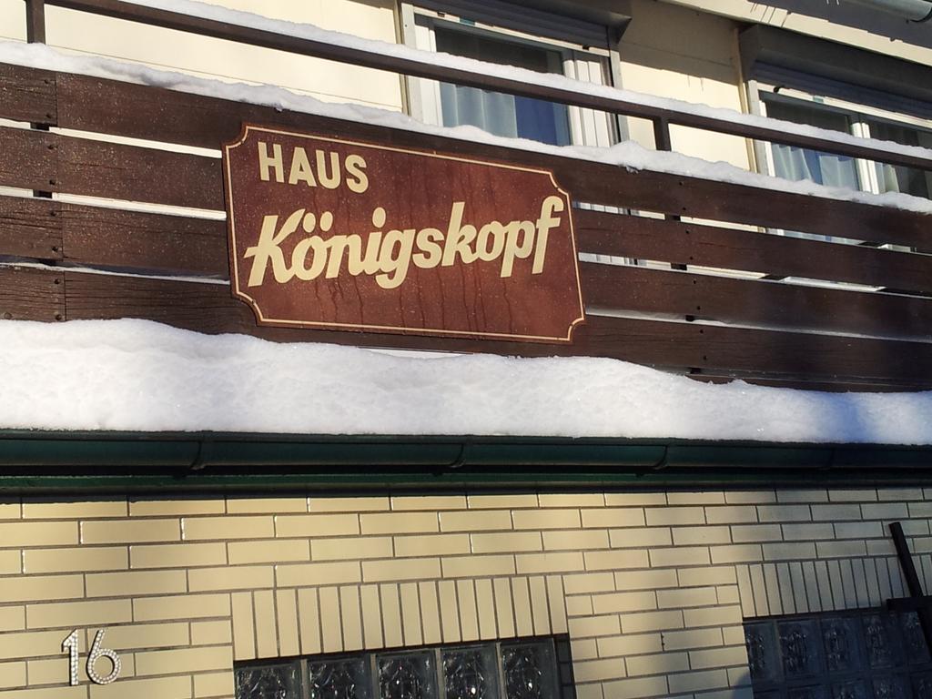 Harzpension Haus Königskopf Braunlage Exteriör bild